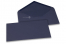 Farbige Kuverts  für Glückwunschkarten - Dunkelblau, 110 x 220 mm | PIT Packaging.at | Briefumschlaegebestellen