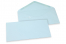 Farbige Kuverts  für Glückwunschkarten  - Hellblau, 110 x 220 mm | PIT Packaging.at | Briefumschlaegebestellen