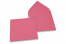 Farbige Kuverts  für Glückwunschkarten - Rosa, 155 x 155 mm | PIT Packaging.at | Briefumschlaegebestellen