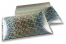 Luftpolstertaschen metallic umweltfreundlich - Silber Holographisch 235 x 325 mm | PIT Packaging.at | Briefumschlaegebestellen