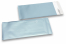 Eisblaue Folienkuverts matt metallic farbig - 110 x 220 mm | PIT Packaging.at | Briefumschlaegebestellen