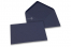 Farbige Kuverts  für Glückwunschkarten - Dunkelblau, 125 x 175 mm | PIT Packaging.at | Briefumschlaegebestellen