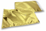 Goldene Metallic Folienkuverts - 229 x 324 mm | PIT Packaging.at | Briefumschlaegebestellen