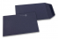Farbigen Flachbeutel - Dunkelblau, 85 x 125 mm | PIT Packaging.at | Briefumschlaegebestellen