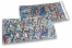 Silberne Holografische Metallic Folienkuverts - 114 x 229 mm | PIT Packaging.at | Briefumschlaegebestellen