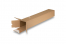 Quadratische Versandhülsen mit Klebestreifen QuattroStar - 610 x 105 x 105 mm | PIT Packaging.at | Briefumschlaegebestellen