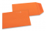 Farbigen Flachbeutel - Orange, 85 x 125 mm | PIT Packaging.at | Briefumschlaegebestellen