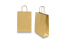Tragetaschen aus Papier mit gedrehten Papierkordeln - gold, 220 x 100 x 310 mm, 90 Gramm | PIT Packaging.at | Briefumschlaegebestellen