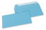 Farbige Kuverts Papier - Himmelblau, 110 x 220 mm | PIT Packaging.at | Briefumschlaegebestellen