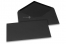 Recycelte Kuvert - schwarz 110 x 220 mm | PIT Packaging.at | Briefumschlaegebestellen