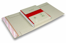 Buchverpackung Variofix aus Graspapier | PIT Packaging.at | Briefumschlaegebestellen