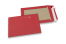 Papprückwandtaschen farbig - Rot, 162 x 229 mm | PIT Packaging.at | Briefumschlaegebestellen