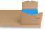 Buchverpackung - legen Sie das Buch in die Verpackung - Braun | PIT Packaging.at | Briefumschlaegebestellen