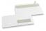 Fensterkuverts, Weiss, 110 x 220 mm (EA5/6), Fenster rechts 30 x 100 mm, Fensterposition 15 mm von rechts und 20 mm von unten, 80 Gramm, haftkleberverschluß | PIT Packaging.at | Briefumschlaegebestellen