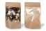 Standbodenbeutel aus Kraftpapier mit großem Fenster - 200 x 300 x 100 mm, 1800 ml | PIT Packaging.at | Briefumschlaegebestellen