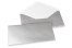 Farbige Kuverts  für Glückwunschkarten  - Silber, 110 x 220 mm | PIT Packaging.at | Briefumschlaegebestellen