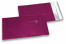 Bordeaux Folienkuverts matt metallic farbig - 114 x 162 mm | PIT Packaging.at | Briefumschlaegebestellen
