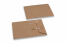 Kartonverpackung mit Kordelverschluss - 114 x 162 mm, braun | PIT Packaging.at | Briefumschlaegebestellen