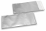 Silberne Folienkuverts matt metallic farbig - 110 x 220 mm | PIT Packaging.at | Briefumschlaegebestellen