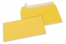 Farbige Kuverts Papier - Sonnenblumengelb, 110 x 220 mm | PIT Packaging.at | Briefumschlaegebestellen