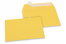 Farbige Kuverts Papier - Sonnenblumengelb, 114 x 162 mm | PIT Packaging.at | Briefumschlaegebestellen