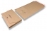 Buchverpackung wird flach angeliefert - Braun | PIT Packaging.at | Briefumschlaegebestellen