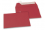 Farbige Kuverts Papier - Dunkelrot, 114 x 162 mm | PIT Packaging.at | Briefumschlaegebestellen