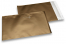 Goldene Folienkuverts matt metallic farbig - 180 x 250 mm | PIT Packaging.at | Briefumschlaegebestellen