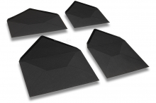 Recycelte Kuverts - schwarz | PIT Packaging.at | Briefumschlaegebestellen
