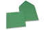  Farbige Kuverts  für Glückwunschkarten - Dunkelgrün, 155 x 155 mm | PIT Packaging.at | Briefumschlaegebestellen