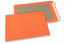 Papprückwandtaschen farbig - Orange, 229 x 324 mm | PIT Packaging.at | Briefumschlaegebestellen