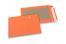 Papprückwandtaschen farbig - Orange, 162 x 229 mm | PIT Packaging.at | Briefumschlaegebestellen