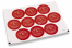 Weihnachtssiegel - Schneemann Rot | PIT Packaging.at | Briefumschlaegebestellen