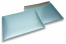 Luftpolstertaschen matt metallic umweltfreundlich - Eisblau 320 x 425 mm | PIT Packaging.at | Briefumschlaegebestellen