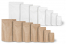 Standbodenbeutel Kraft - Braun und Weiss | PIT Packaging.at | Briefumschlaegebestellen
