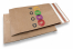 Wiederverschließbare Versandtaschen Papier - Beispiel mit Aufdruck | PIT Packaging.at | Briefumschlaegebestellen