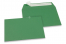 Farbige Kuverts Papier - Dunkelgrün, 114 x 162 mm | PIT Packaging.at | Briefumschlaegebestellen