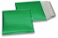 Luftpolstertaschen metallic umweltfreundlich - Grün 165 x 165 mm | PIT Packaging.at | Briefumschlaegebestellen
