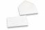 Farbige Mini - Kuverts Weiss | PIT Packaging.at | Briefumschlaegebestellen