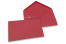 Farbige Kuverts  für Glückwunschkarten - Dunkelrot, 133 x 184 mm | PIT Packaging.at | Briefumschlaegebestellen