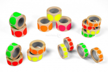 Etiketten farbig rund | PIT Packaging.at | Briefumschlaegebestellen
