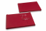 Kartonverpackung mit Kordelverschluss - 162 x 229 x 25 mm, rot | PIT Packaging.at | Briefumschlaegebestellen