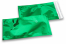 Grüne Metallic Folienkuverts - 114 x 229 mm | PIT Packaging.at | Briefumschlaegebestellen