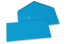 Farbige Kuverts  für Glückwunschkarten  - Meerblau, 110 x 220 mm | PIT Packaging.at | Briefumschlaegebestellen