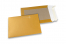 Papprückwandtaschen farbig - Gold, 162 x 229 mm | PIT Packaging.at | Briefumschlaegebestellen