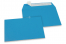 Farbige Kuverts Papier - Meerblau, 114 x 162 mm | PIT Packaging.at | Briefumschlaegebestellen
