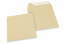 Farbige Kuverts Papier - Camel, 160 x 160 mm | PIT Packaging.at | Briefumschlaegebestellen