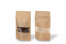 Standbodenbeutel Kraft mit Fenster - Braun, 130 x 225 x 70 mm, 500 ml | PIT Packaging.at | Briefumschlaegebestellen
