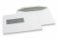 Fensterkuverts, Weiss, 162 x 229 mm (C5), Fenster links 40 x 110 mm, Fensterposition 20 mm von links und 72 mm von unten, 90 Gramm, gummiert | PIT Packaging.at | Briefumschlaegebestellen