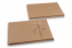 Kartonverpackung mit Kordelverschluss - 162 x 229 x 25 mm, braun | PIT Packaging.at | Briefumschlaegebestellen